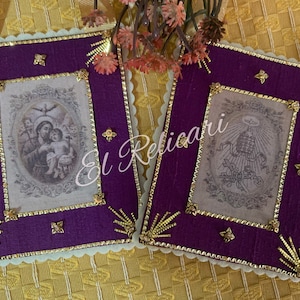 SAINT JOSEPH, Patriarch of the Catholic Church. Scapular
