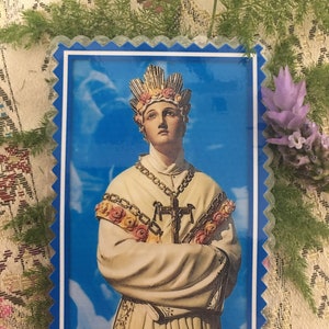 Nostra Signora di La Salette. Carte plastificate.