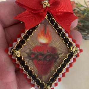 SACRED HEART of JESUS. Scapular.