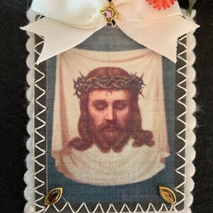 The True Face of Our Lord. Holy Face. SCAPULARS