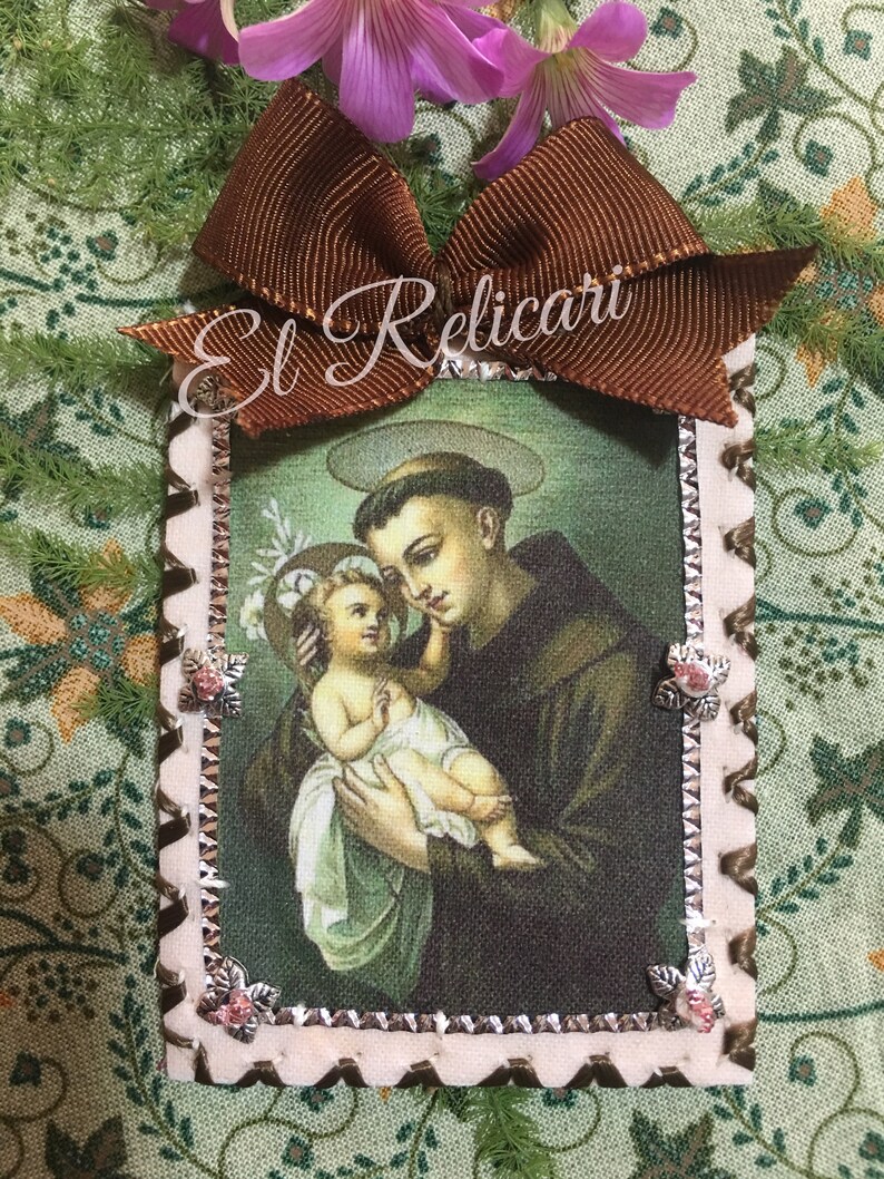 Saint Anthony of padua. Scapular Modelo 1