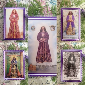 Jesus Nazarene of Medinaceli. (Madrid). Laminated Cards.