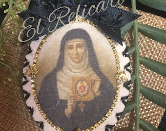 Santa Margarita Maria de Alacoque. Escapulario