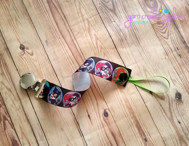 Pacifier Holder-Gotham Girls #1