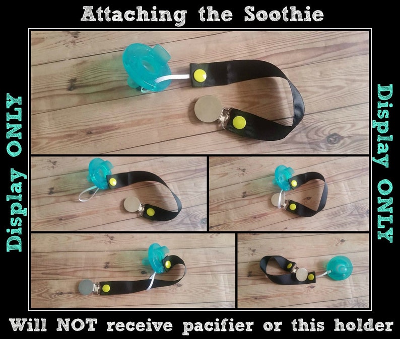 Pacifier Holder-Gotham Girls #1