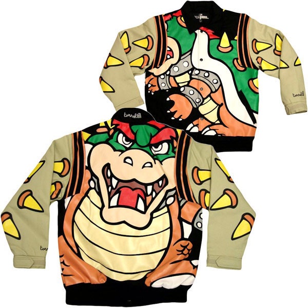 Rare Official Nintendo Super Mario World Bowser Coat Jacket 1/1000 Made