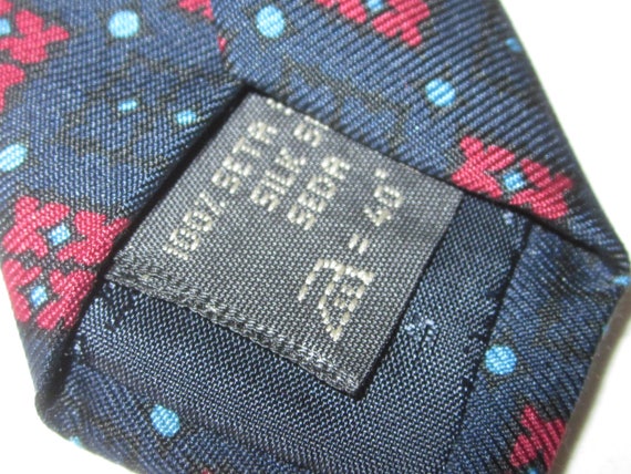 Vintage ERMENEGILDO ZEGNA Man's Necktie-Dark Navy… - image 4