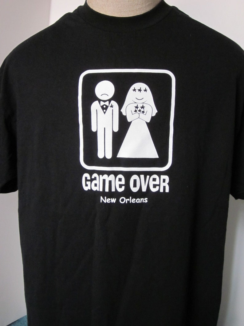 WEDDING-GAME Over-tee Shirt Black Vintage 90's Game - Etsy