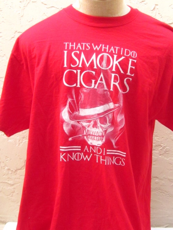 Vintage 90's Red Tee Shirt-That's What I Do "I SMO