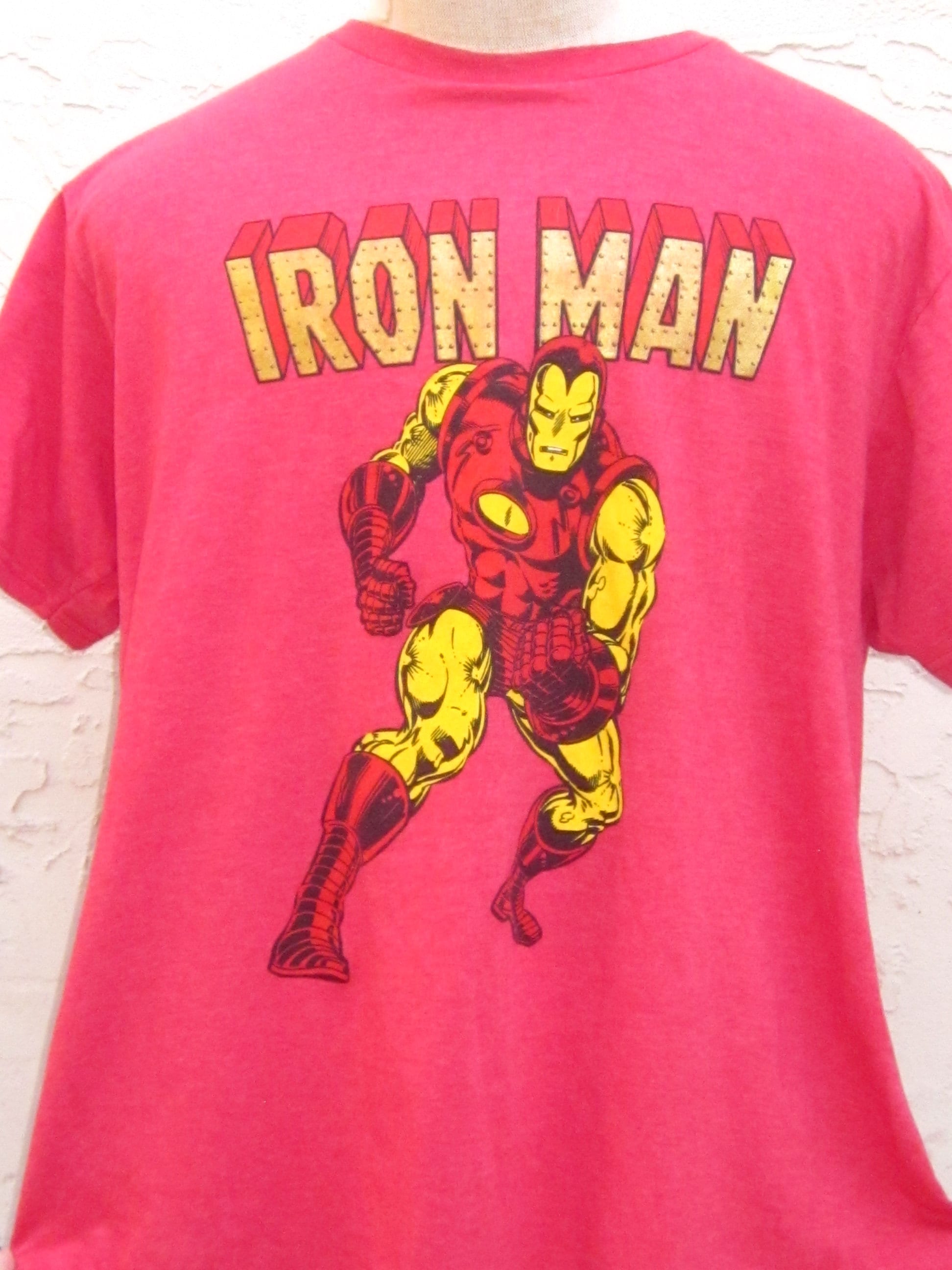 iron man red t shirt