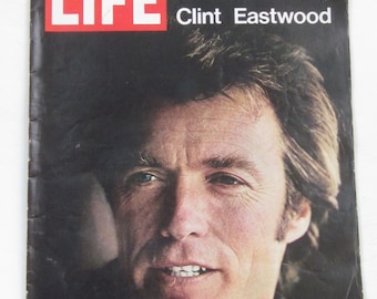 July 23 1971 Life Magazine Clint Eastwood on Cover Vintage