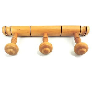 Coat Rack, French Vintage Wooden Faux Bamboo Coat Rack, Wooden Coat Rack,