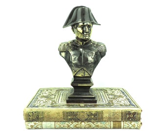 Antique French Napoleon Bust, French Napoleon Bonaparte Bust Figurine/ Napoleon Bust