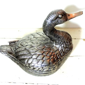 Vintage Eiskübel, Vintage Mauro Manetti Eiskübel, Vintage Ente Eiskübel Von Mauro Manetti, Vintage italienischer Eiskübel