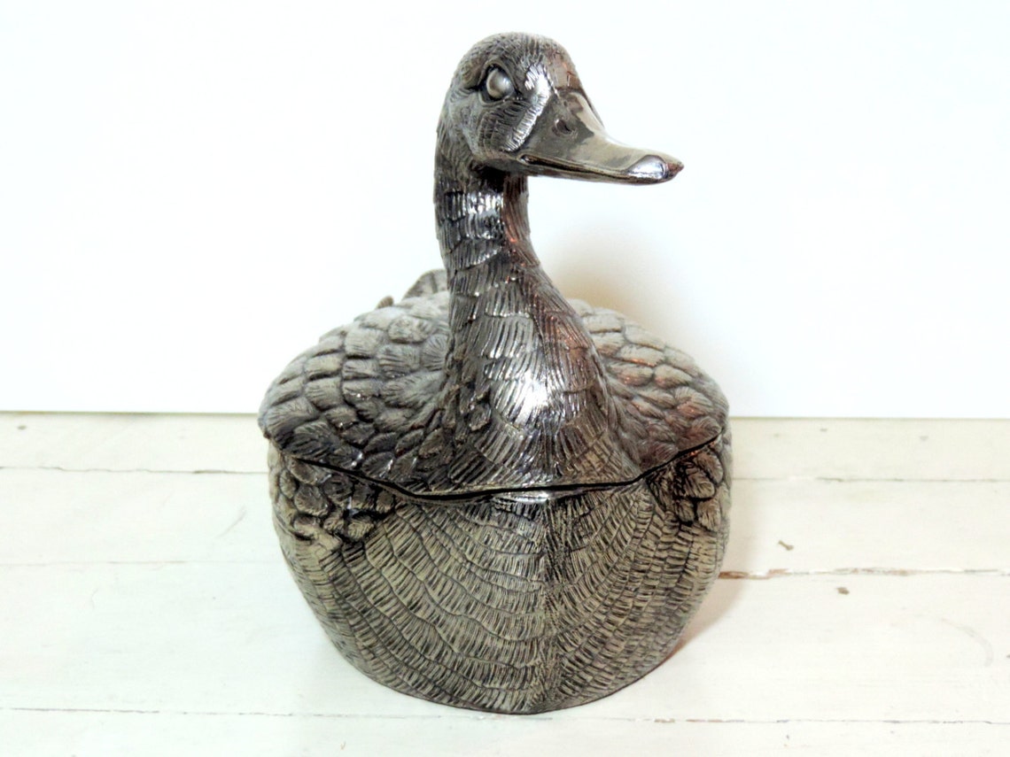 Vintage Mauro Ice Bucket/Vintage Duck Ice Bucket By Etsy