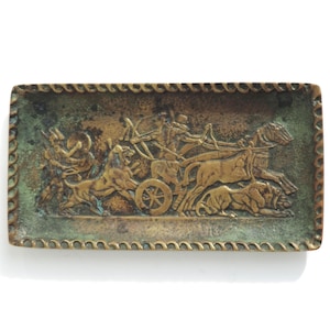 French Antique Trinket Dish, Max Le Verrier Bronze Trinket Dish, Bronze Trinket Dish, Vide Poche, Bronze Watch Tray, Coin Tray
