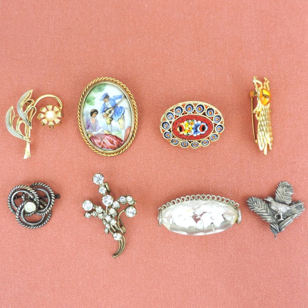 Brooch Lot Etsy