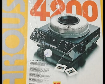 KODAK 35MM Slide Projector 2 X 2 Model 4200, SERVICED - Includes