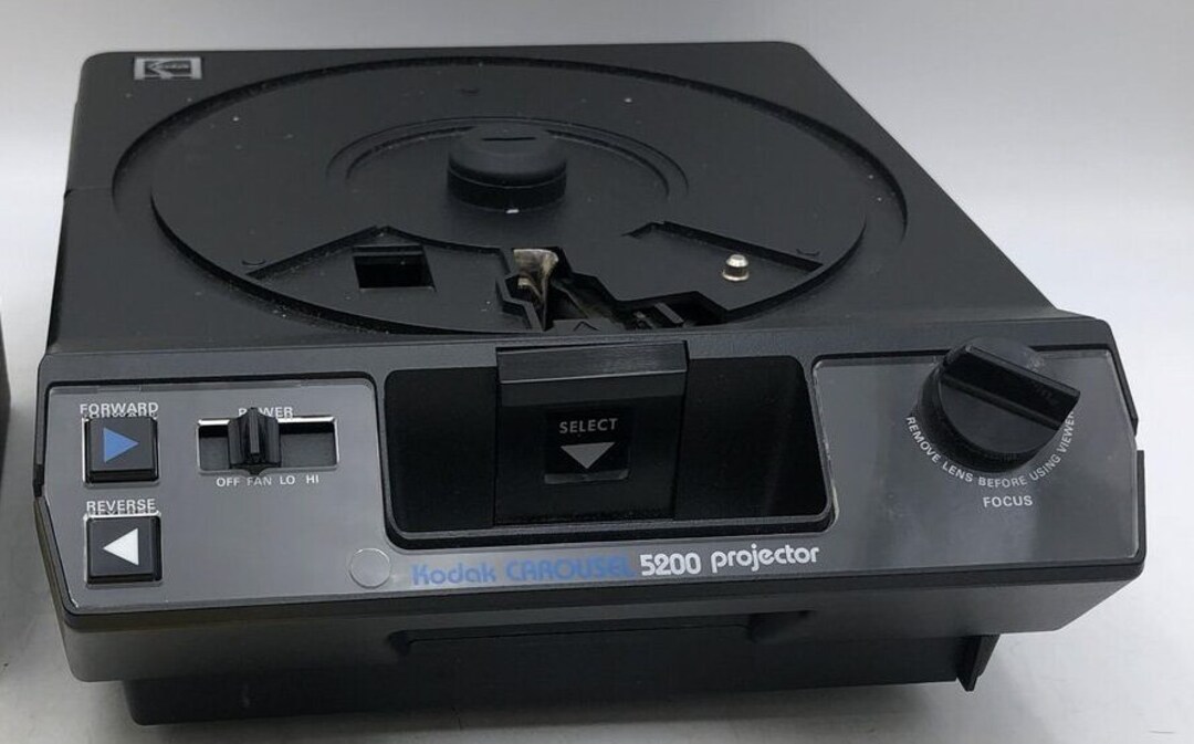 KODAK 35MM Slide Projector Model 5200 With Carousel Remote Etsy