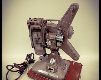 Elmo K-100 Sm SUPER 8 STD 8mm CINE Movie Film Projector Fully