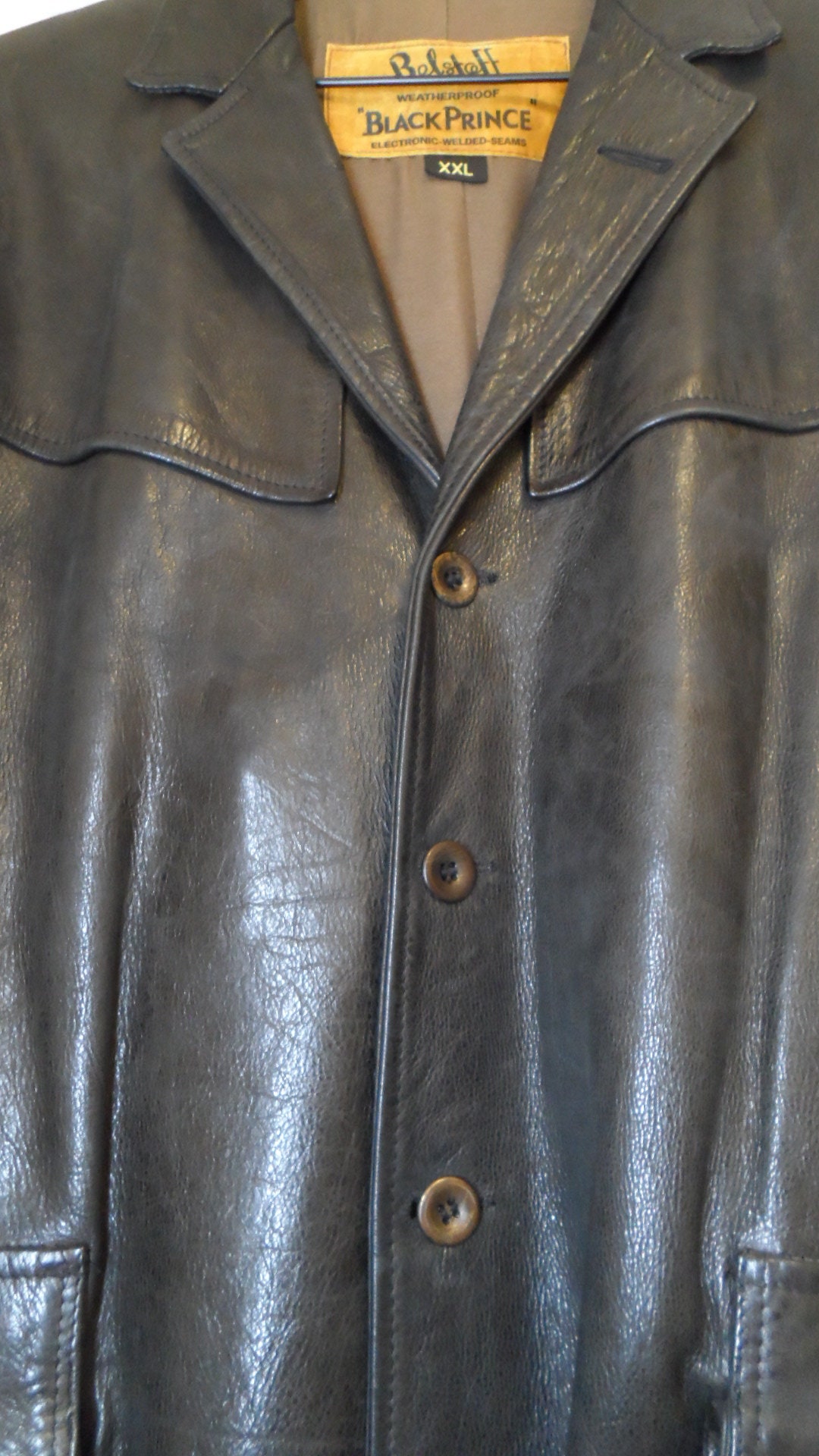 belstaff black prince