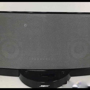 Bose SoundDock Series 1 - Black, with genuine Power Supply (square) for SoundDock Series II III 2 3, Tested and Working, No Remote
