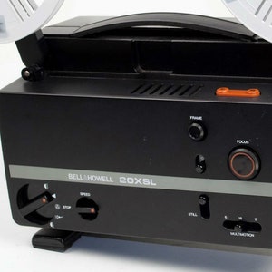 Bell & Howell DUAL Super 8MM and 8MM Movie Projector Model 20XS (JAPAN) - SERVICED