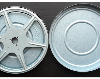 Super 8MM Film Reel, 5 Inch, 200 Foot, Metal, Includes Case, High Quality (not plastic), Various Colors