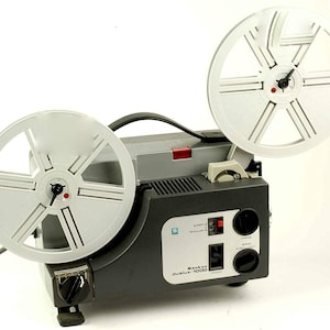 Sankyo DUAL Super 8MM & 8MM Movie Projector (Variable Speed) - SERVICED