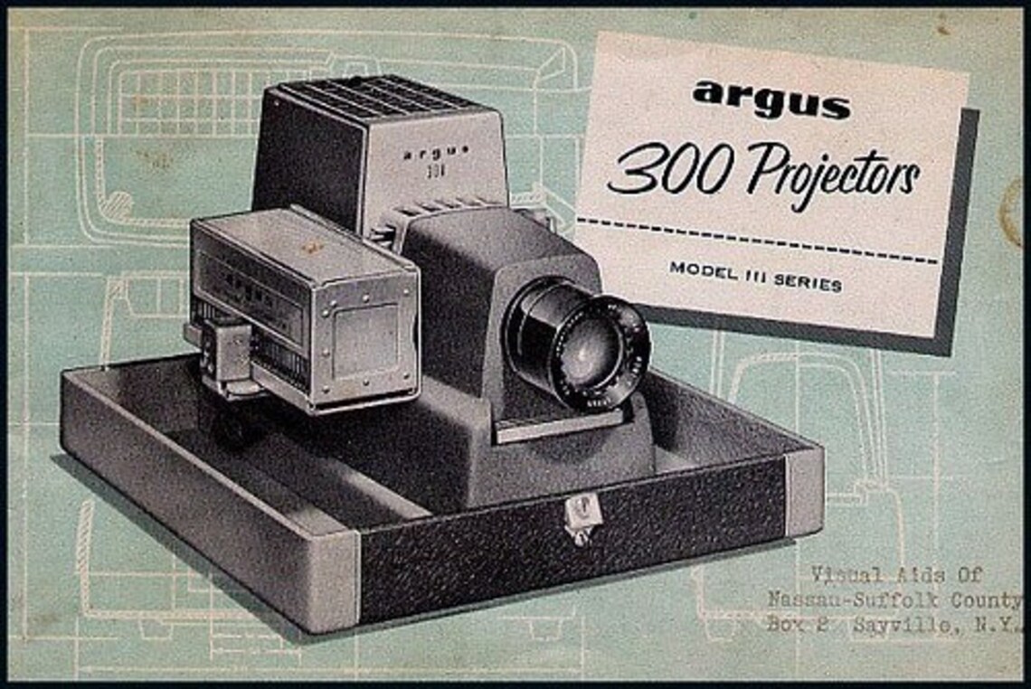 ARGUS 300 Automatic 35MM Slide Projector Etsy