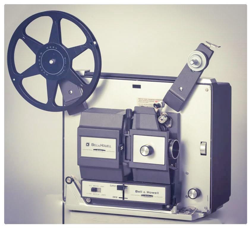 Bell and Howell DUAL Super 8MM & 8MM Movie Projector MODEL - Etsy