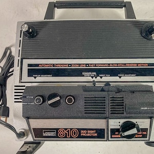 Montgomery Ward 810 DUAL Movie Film Super 8 and 8MM Projector - SERVICED