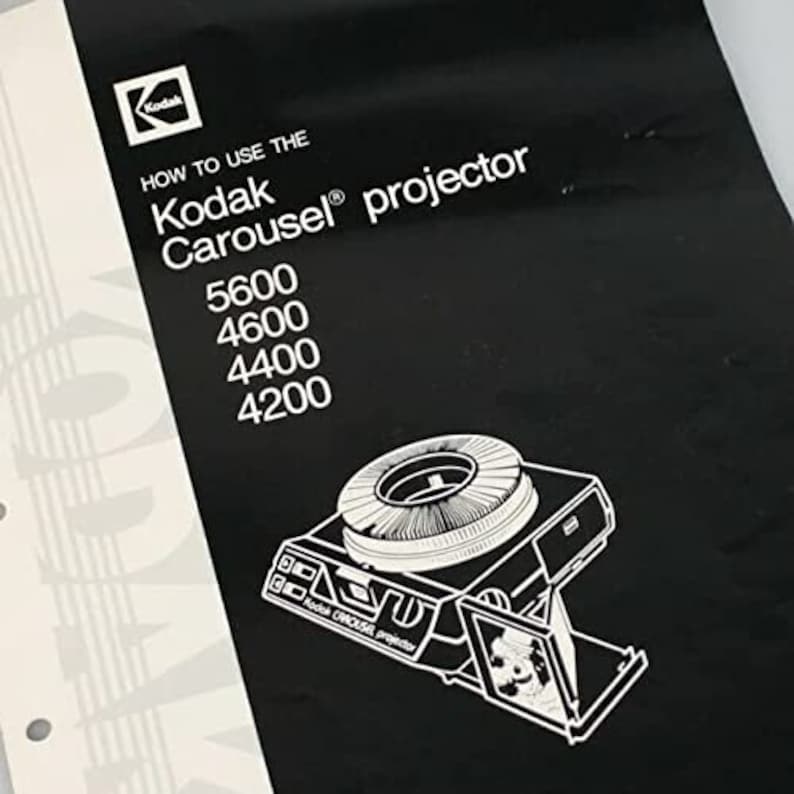 Kodak Carousel 4400 35MM Slide Projector SERVICED With Etsy