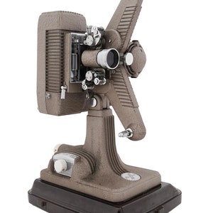 Revere 16MM SILENT Projector Model 48 - SERVICED - Includes REEL, electronic copy of Manual, New Lamp (bulb) and Case