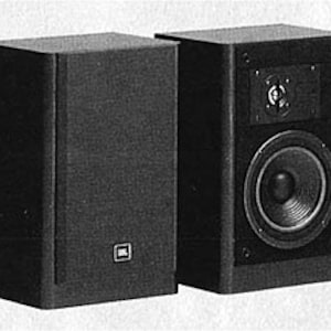 JBL LX22 Bookshelf Speakers (Pair) - VG+, Great Sound and Heavy, with Manual (PDF)