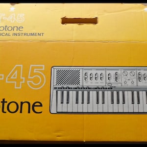 CASIOTONE MT-45 Vintage Synth Keyboard in Original Box, New