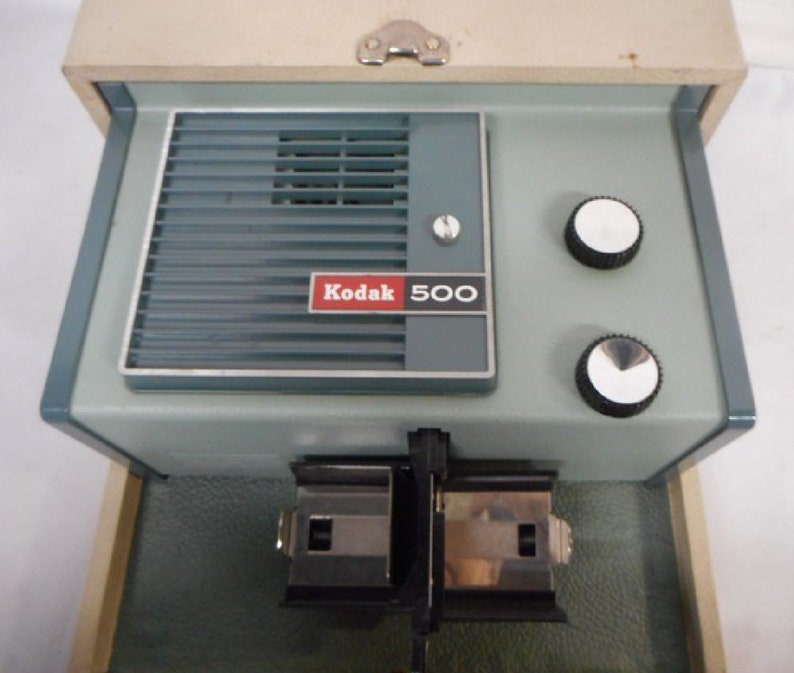 KODAK Model 500 35MM Slide Projector with Auto Loader no Etsy