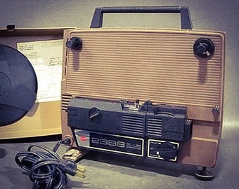 GAF DUAL Super 8MM & 8MM Projector - SERVICED