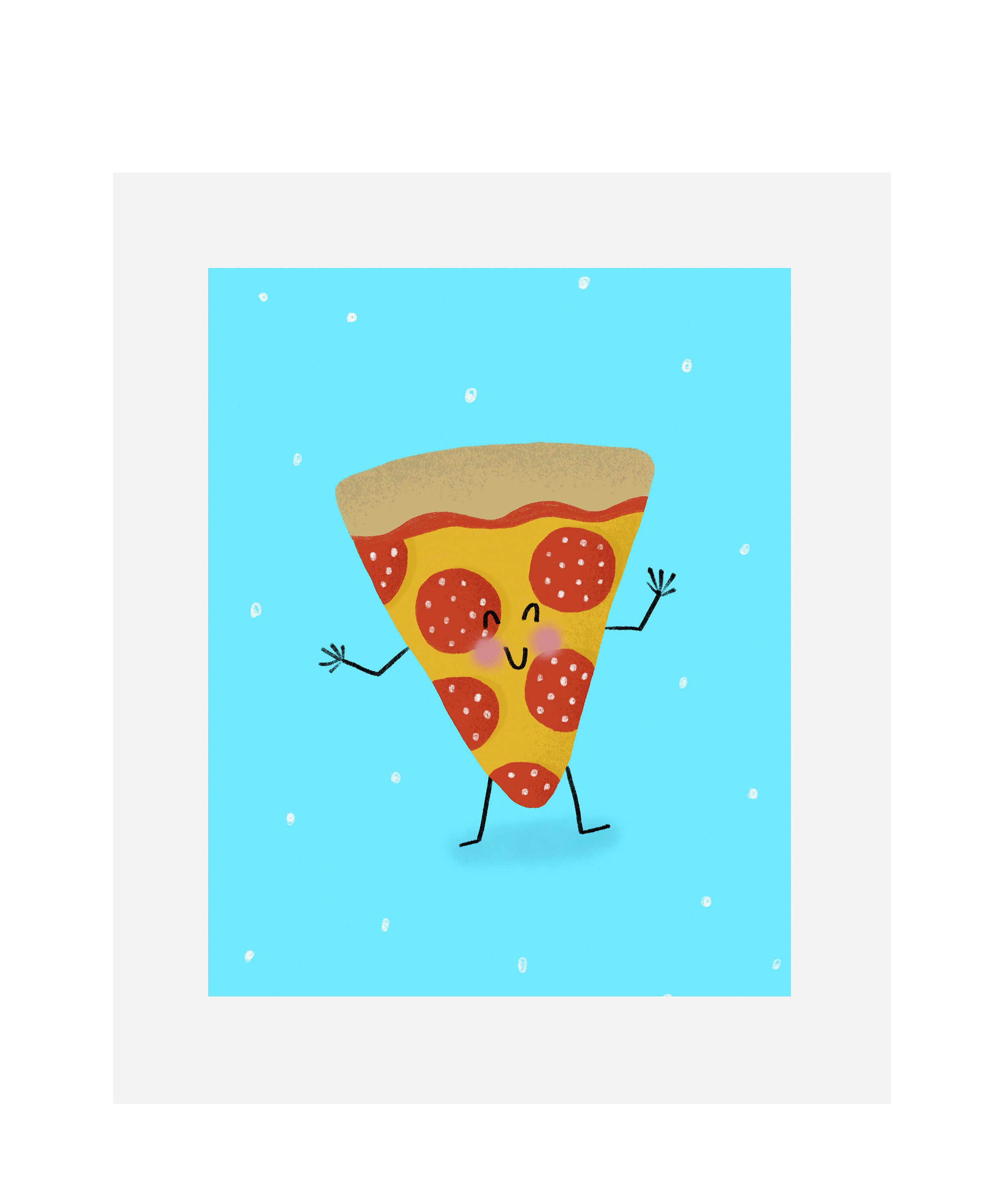 Impression de Mur Pizza 8 X 10