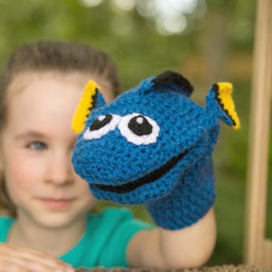 Crochet Toys - Crochet Fish Pattern - Under the Sea - Crochet Fish - Hand Puppet