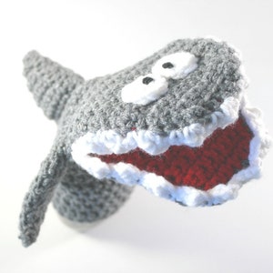 Shark Crochet Pattern - Shark - Crochet Toys - Hand Puppet - Crochet Pattern Toy - Crochet Shark - Puppet Theater - Crochet Puppets