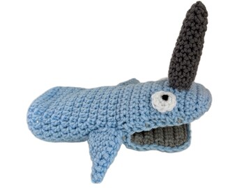 Crochet Narwhal Puppet Pattern PDF Download - Sea Creature Toy - Digital File
