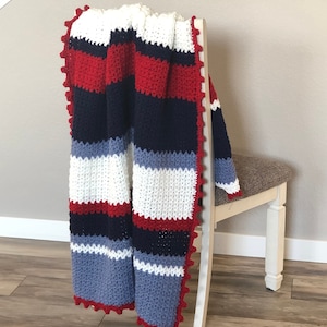 Crochet Pattern Throw - Large Crochet Blanket- Baby Afghan Crochet Pattern- Beginner Crochet- Easy Crochet Pattern- Crochet Blanket Pattern