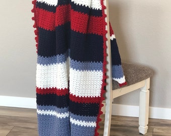 Crochet Pattern Throw - Large Crochet Blanket- Baby Afghan Crochet Pattern- Beginner Crochet- Easy Crochet Pattern- Crochet Blanket Pattern