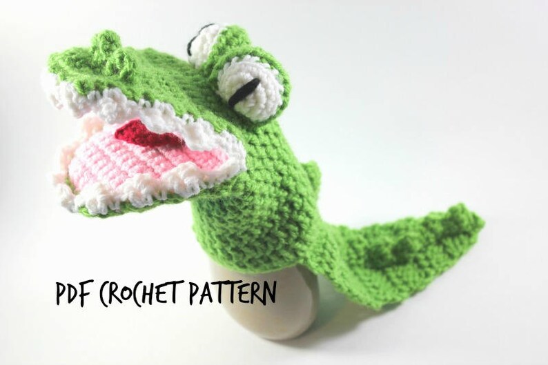 alligator hand puppet