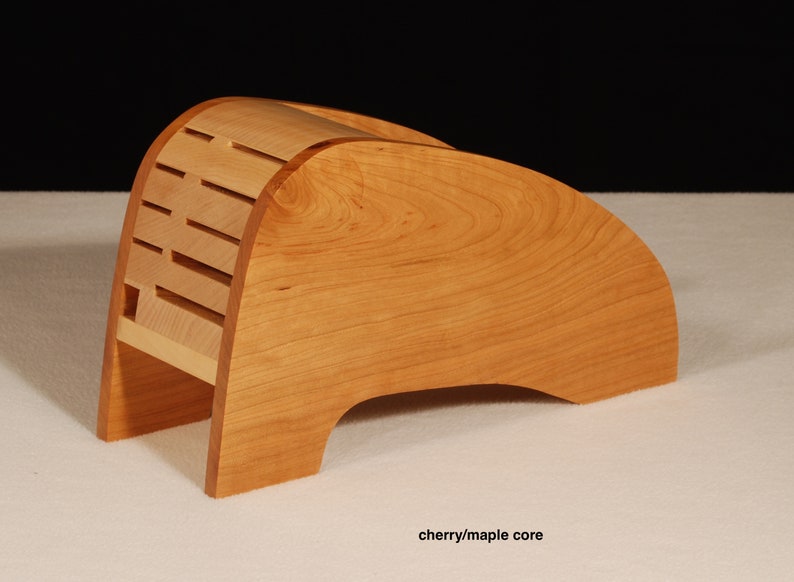 Medium Horizontal Knife Block..Just right for those with Etsy