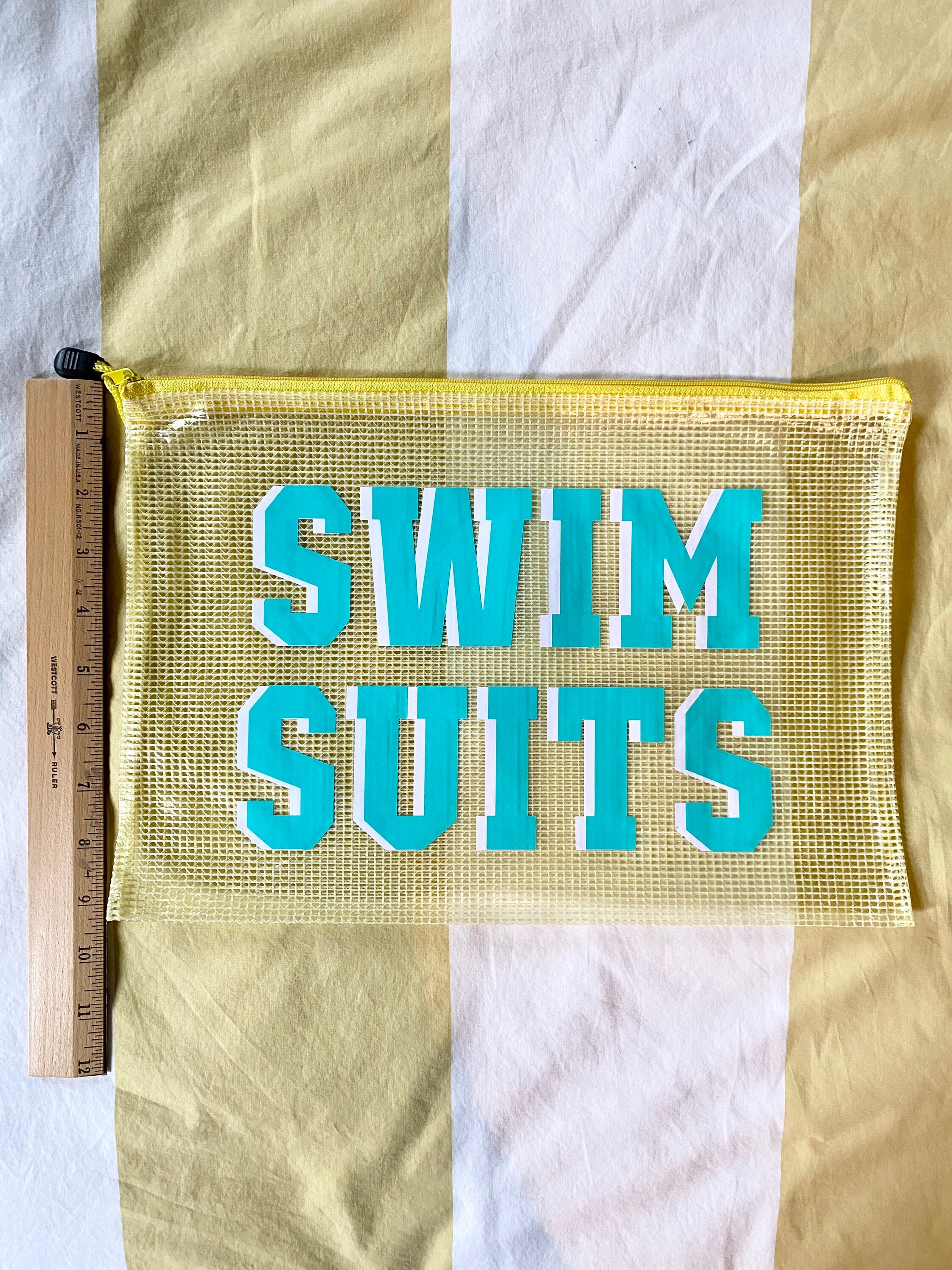 LARGE Personalized Waterproof Zipper Pouch Etsy