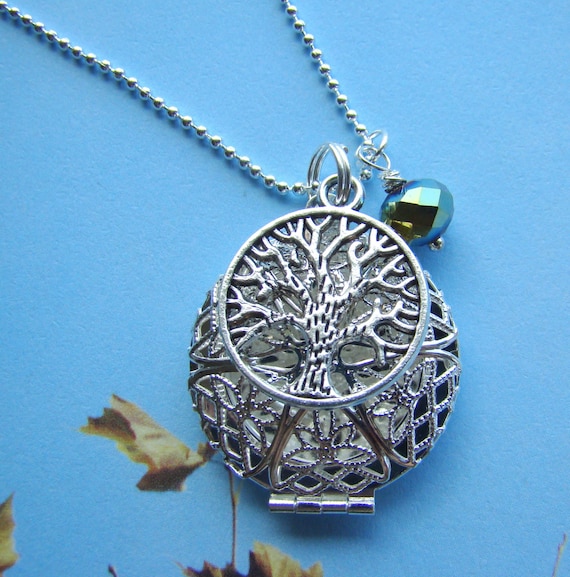 Tree of Life Aromatherapy Necklace