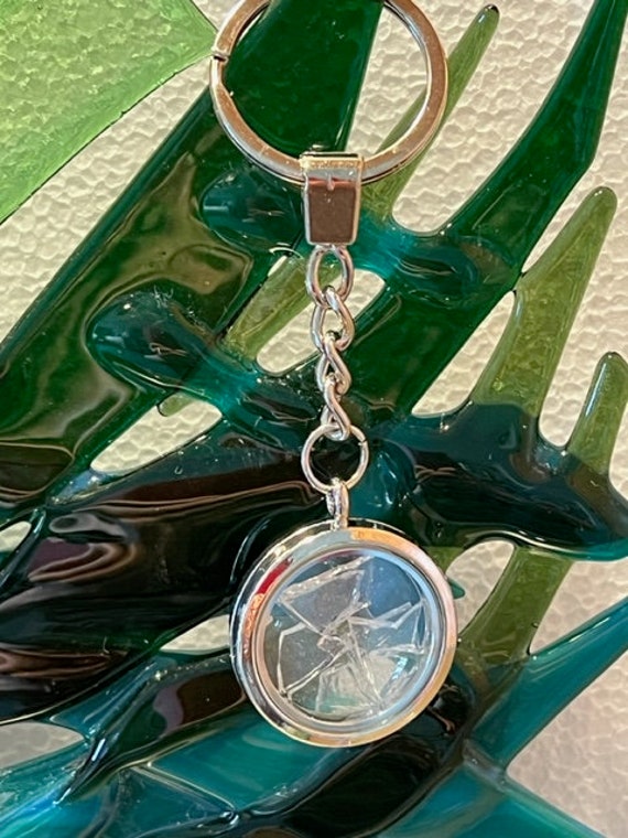 Shattered Glass Key Ring: Empowerment Key Chain