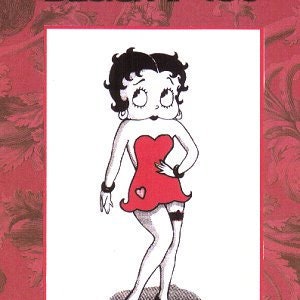 ヴィンテージぬいぐるみパターン 490 セクシーなベティ ブープ